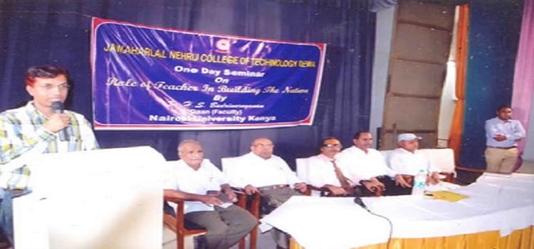 Jawaharlal Nehru College of Technology Rewa Activities photo 1